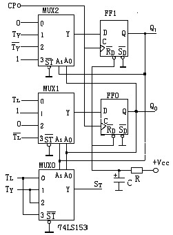 交通燈控制邏輯電路設計