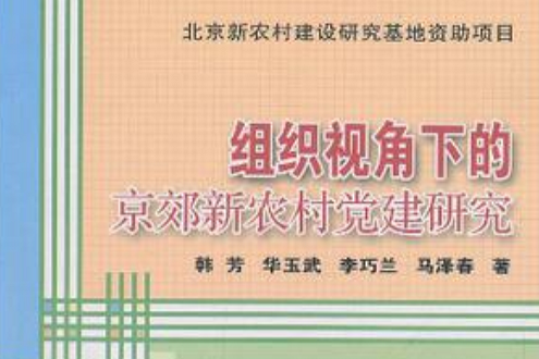 組織視角下的京郊新農村黨建研究