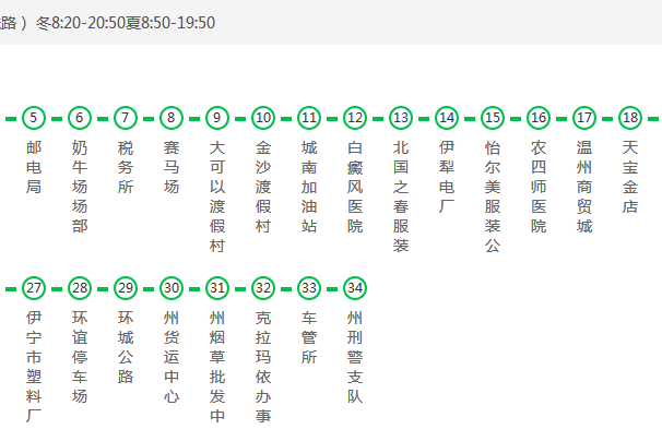 伊犁公交201路