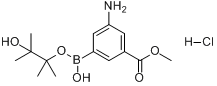 3-氨基-5-甲氧羰基苯基硼酸頻哪醇酯鹽酸鹽