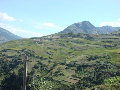 雲南蘭坪白族普米族自治縣中排鄉煙川村山地