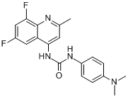 N-（6,8-二氟-2-甲基-4-喹啉）-N-[4-（二甲氨基）苯基]尿素