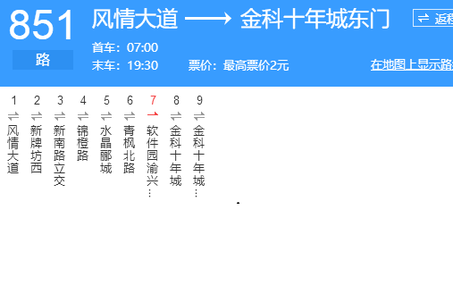 重慶公交851路