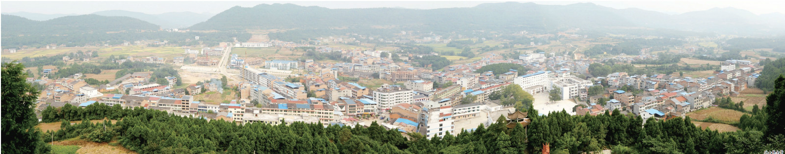 元山鎮城區全景（2013年）