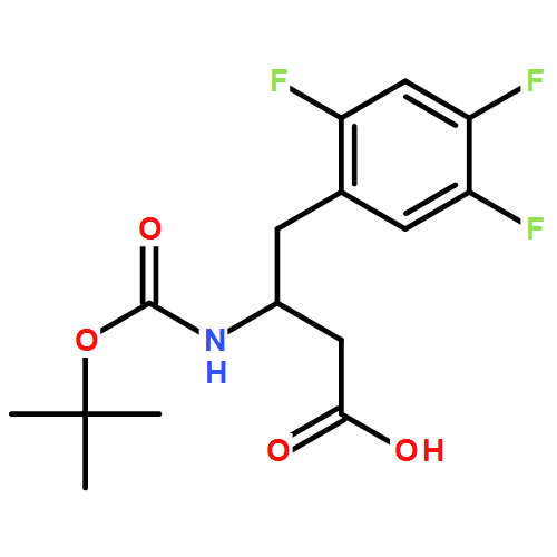 Boc-(R)-3-氨基-4-（2,4,5-三氟苯基）丁酸