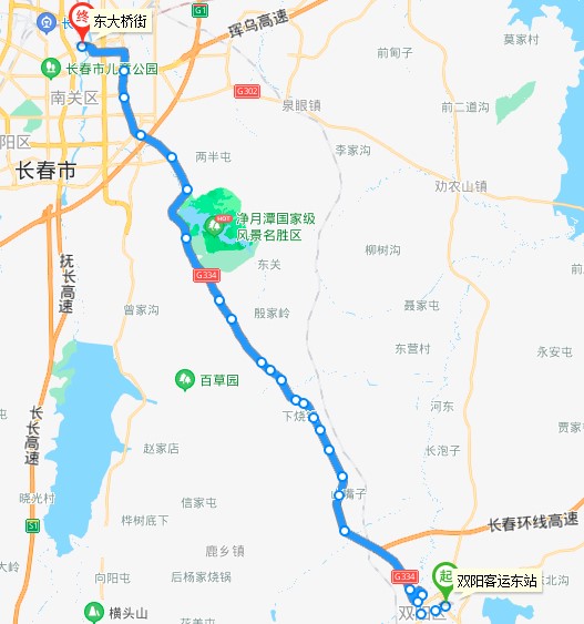 長春公交T377路