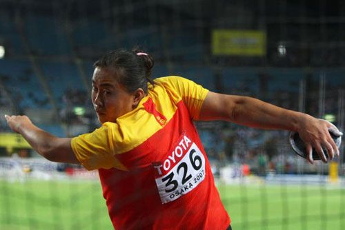 馬雪君(中國田徑鐵餅女運動員)