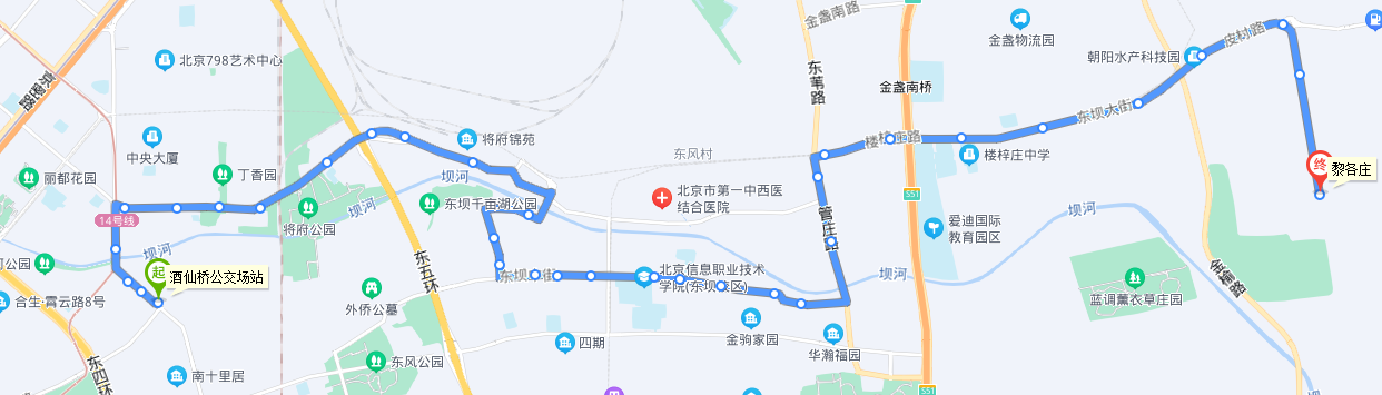 北京公交659路