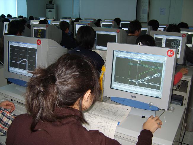 建築CAD計算機繪圖實訓室