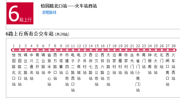 西安公交6路