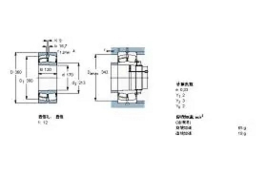 SKF 22334CCKJA-W33VA405軸承