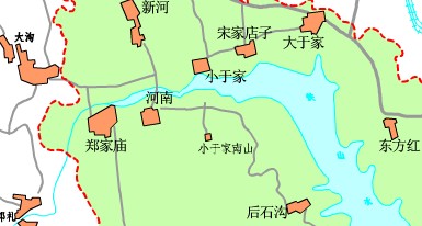 鄭家廟村地理位置