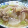 蘿蔔魷魚湯