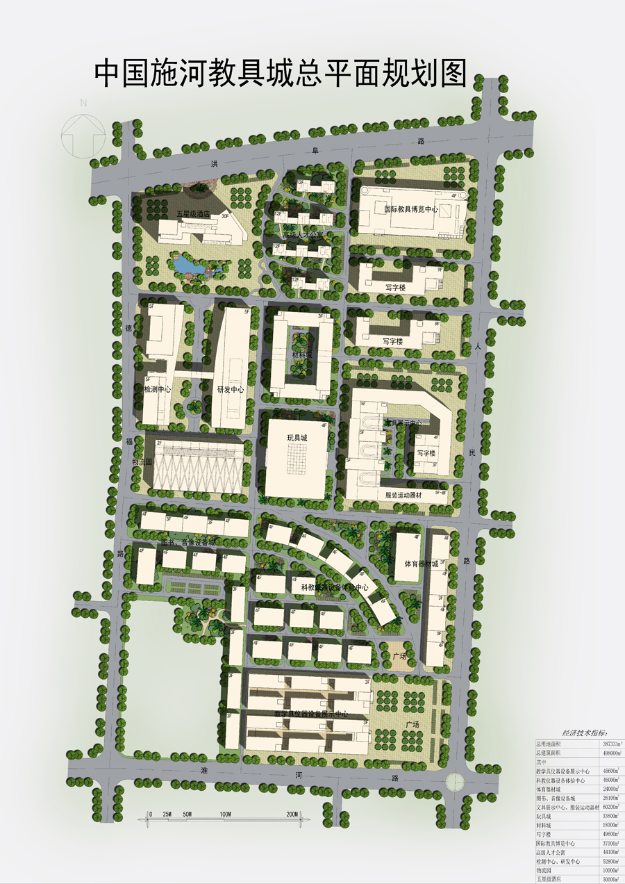 施河鎮教具城5年規劃圖