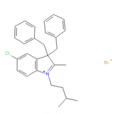1-異戊基-2-甲基-3,3-二苄基-5-氯吲哚鎓溴鹽