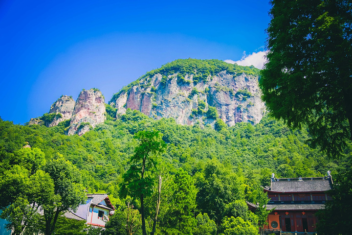 浙江省浦江縣景區仙華山