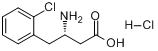 (S)-3-氨基-4-（2-氯苯基）丁酸鹽酸鹽