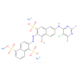2-[[6-[（5-氯-2,6-二氟-4-嘧啶基）氨基]-1-羥基-3-磺基-2-萘基]偶氮基]萘-1,5-二磺酸鈉鹽
