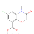 6-氯-4-甲基-3-氧代-3,4-二氫-2H-1,4-苯並噁嗪-8-羧酸
