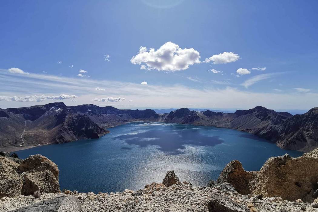 黑龍江鏡泊湖火山群