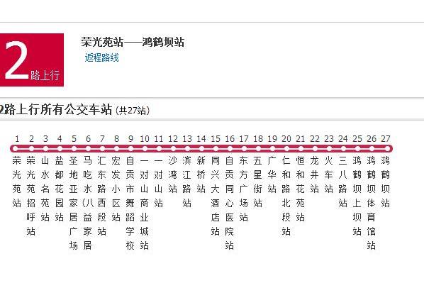 自貢公交2路