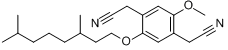 2-甲氧基-5-（37-二甲基辛氧基）苯基-1,4-二乙腈