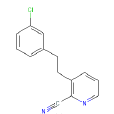 3-[2-（3-氯苯基）乙基]-2-吡啶甲腈