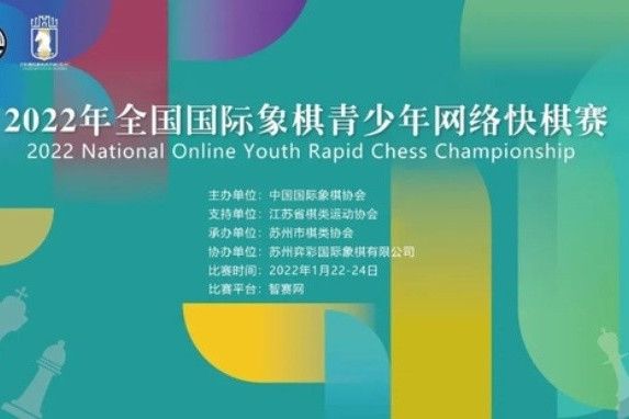 2022年全國西洋棋青少年網路快棋賽