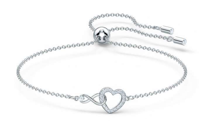 Swarovski Infinity Heart 手鍊