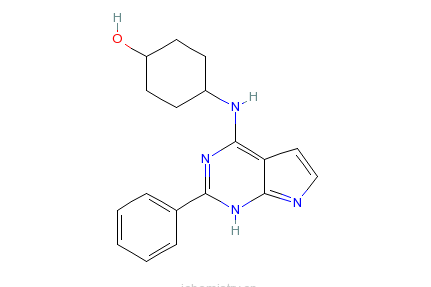 (1R,4R)-4-（2-苯基-7H-吡咯並[2,3-D]嘧啶-4-氨基）環己醇