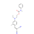 [[4-[乙基[2-[[（苯胺基）羰基]氧]乙基]氨基]-2-甲基苯基]亞甲基]丙二腈