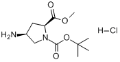 (2S,4S)-1-叔丁基2-甲基4-氨基吡咯烷-1,2-二甲酸酯鹽酸鹽