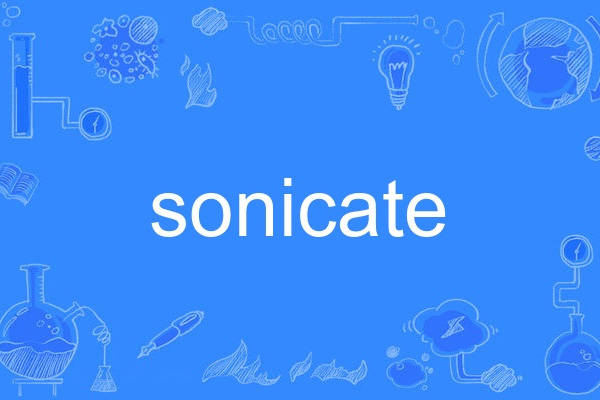 sonicate