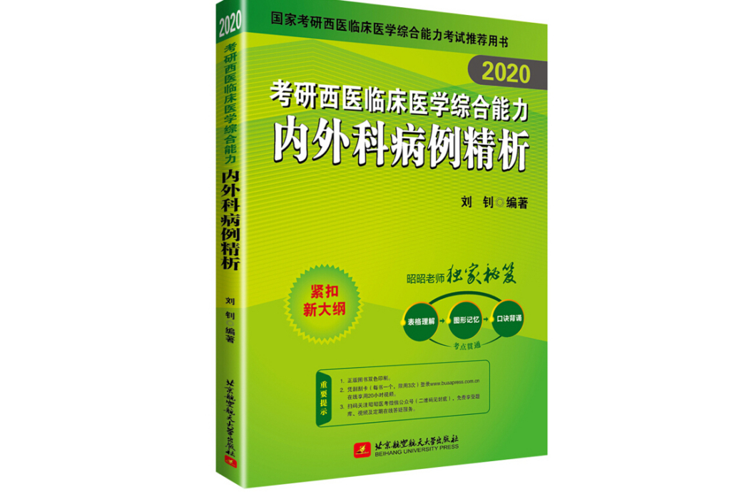 昭昭醫考 2020考研西醫臨床醫學綜合能力內外科病例精析