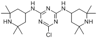 6-氯-N,N\x27-雙（2,2,6,6-四甲基-4-哌啶基）-1,3,5-三嗪-2,4-二胺