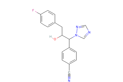 4-[(1R,2R)-3-（4-氟苯基）-2-羥基-1-（1,2,4-三氮唑-1-基）丙基]苄腈