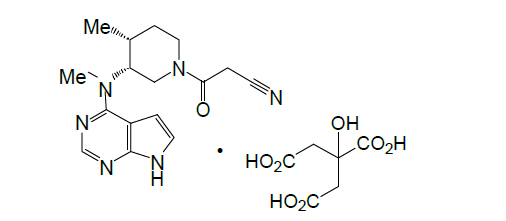 枸櫞酸托法替布片