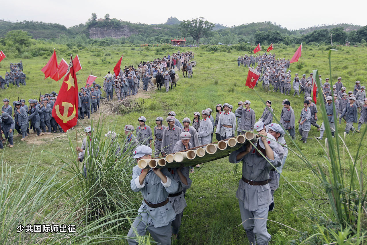 少共國際師出征(李黃安攝)