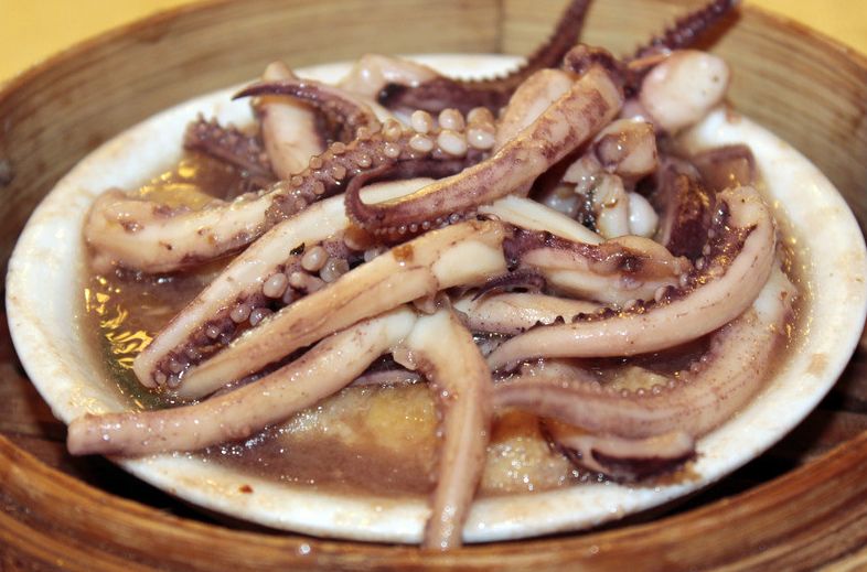 蒜香魷魚絲