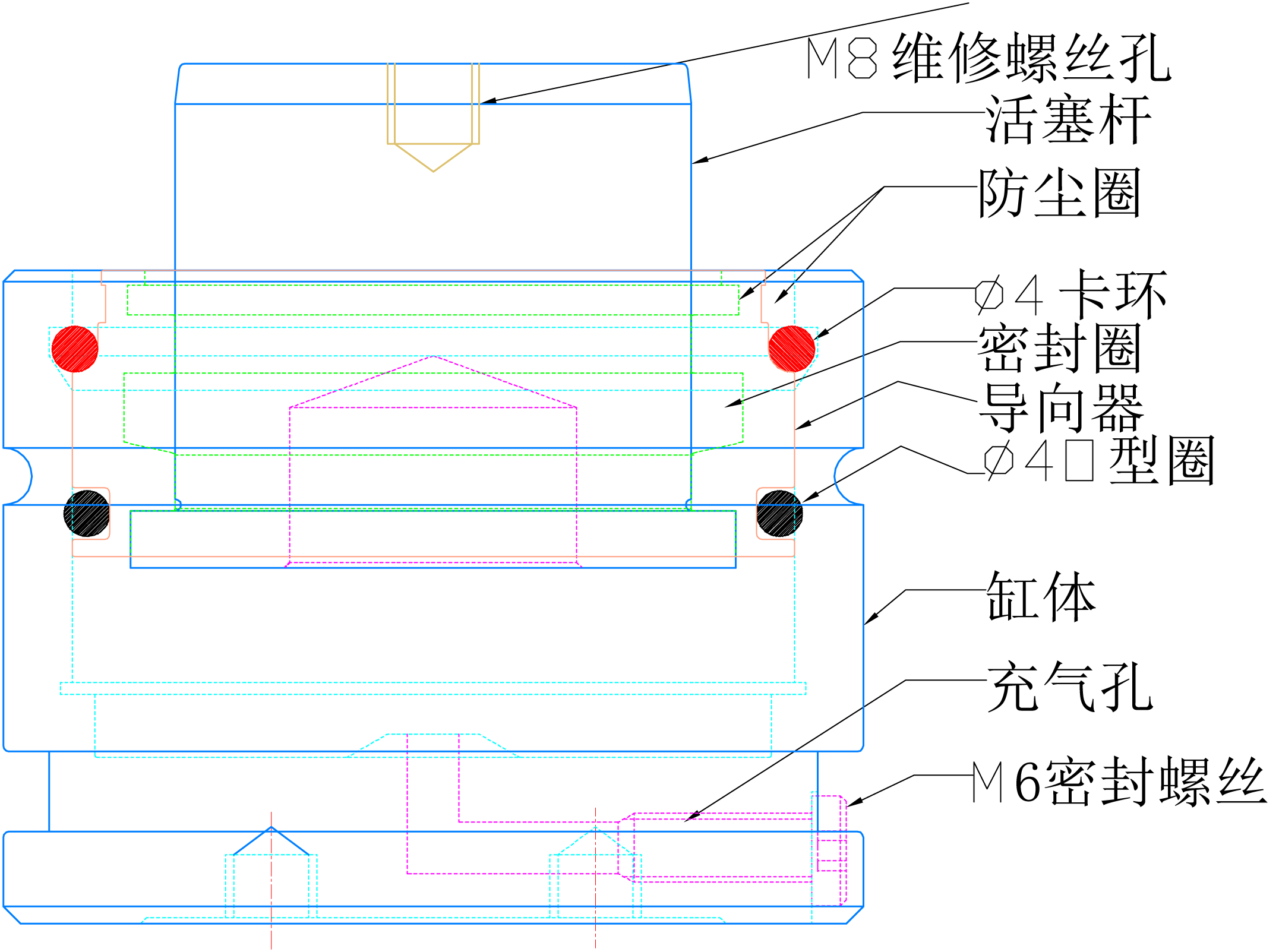 美森氮氣彈簧