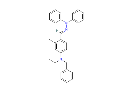 2-甲基-4-（N-乙基-N-苄基）氨基苯甲醛-1,1-二苯腙