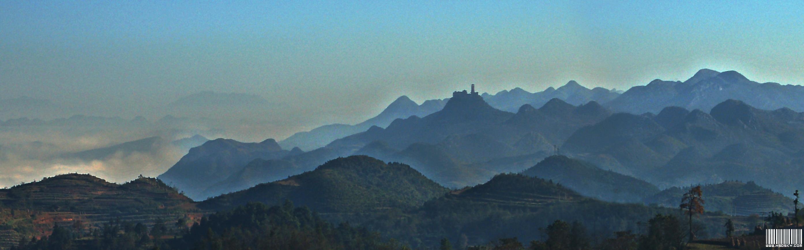 馬龍屯上的早晨