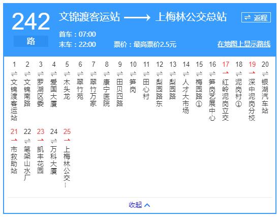 深圳公交242路