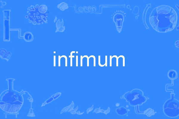 infimum