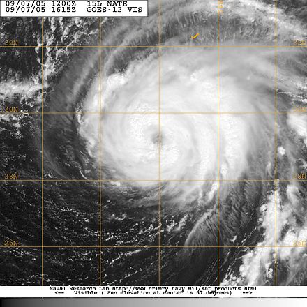 2011年9月7日雲圖