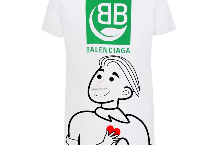 Balenciaga LogoT恤