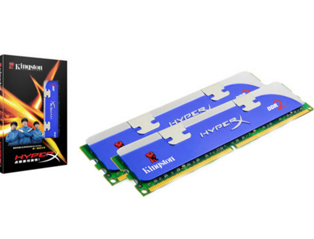 金士頓2GB DDR2 800（低延遲雙通道套裝HyperX）