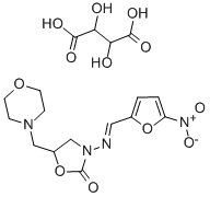 5-嗎啉甲基-3-[5-硝基亞糠基氨基]-2-噁唑烷酒石酸鹽