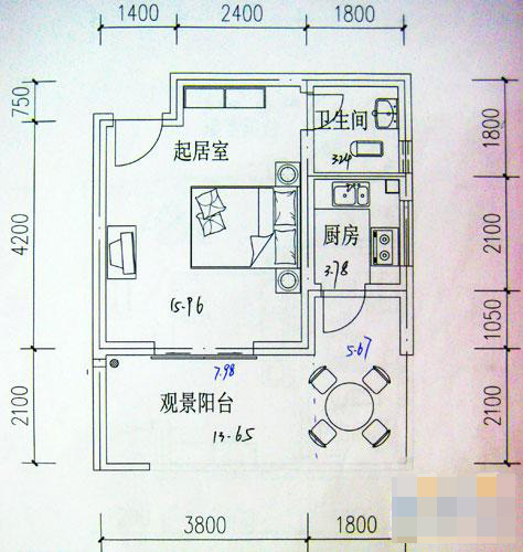 洛維四面山水戶型圖舉例