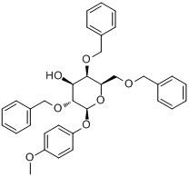 4-甲氧苯基-2,4,6-三-O-苄基-Β-D-吡喃半乳糖苷